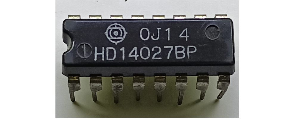 HD14027 Triple J-K Master-Slave Flip-Flop IC – DIP-16 Package