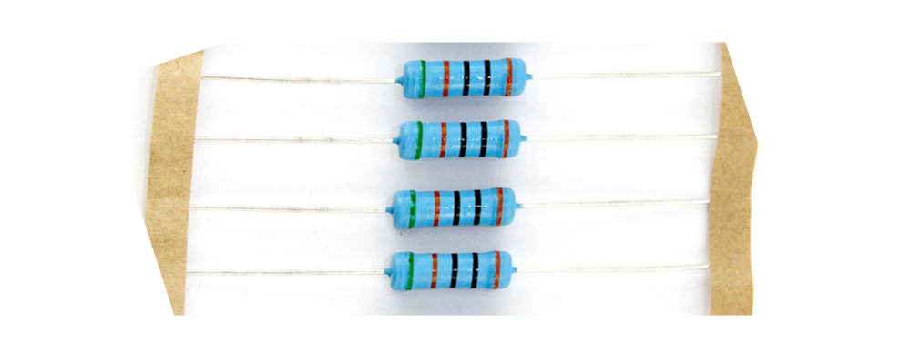 Through Hole Resistor, 330 Ohm, MFR/CFR 1/2 W, ± 10%, Axial Leaded, 350V (PACK OF 3)