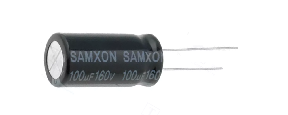 Through Hole Electrolytic Capacitor, 100µF, 160V, 16 x 32 mm