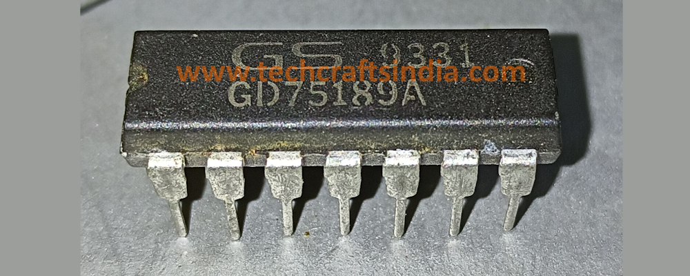 GD75189 RS-232 Line Receiver IC – DIP-14 Package | Quad RS-232 to TTL Receiver