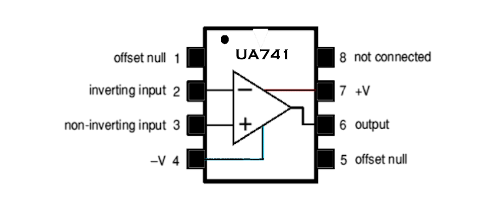 CA741 Operational Amplifier IC – TO-99 Metal Can Package | General-Purpose Op-Amp