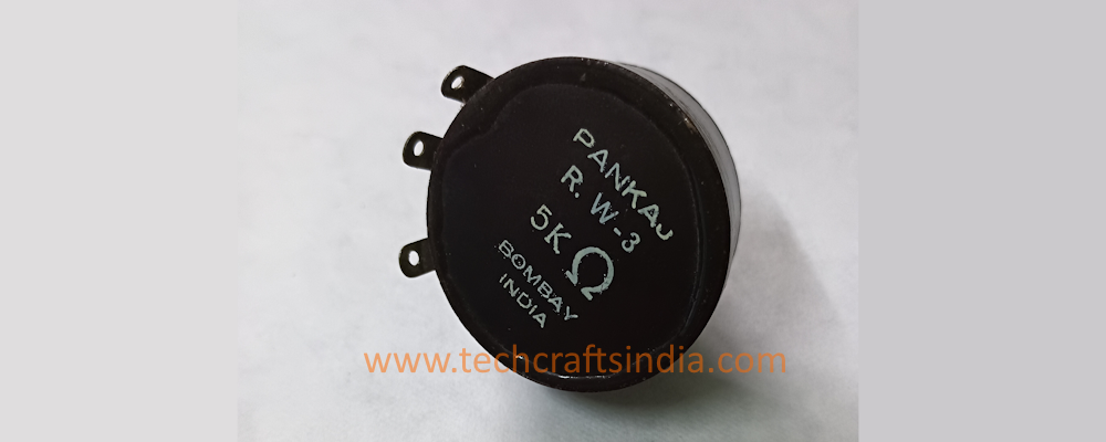 Pankaj R W-3 | 5K Ohms – Wirewound Potentiometer